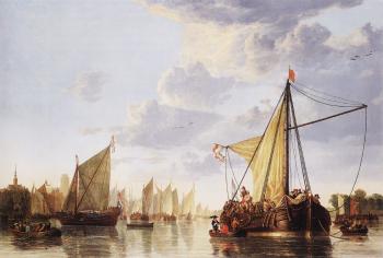 阿爾伯特 庫普 The Maas at Dordrecht